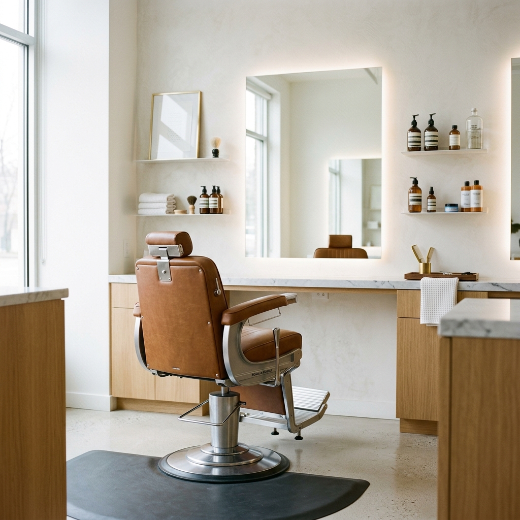 Interior Barbershop Modern